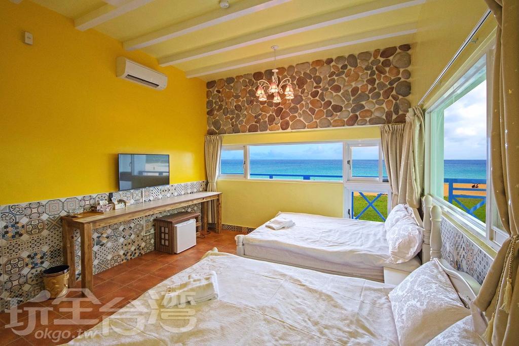 180 Beach Front Villa Magong Eksteriør bilde